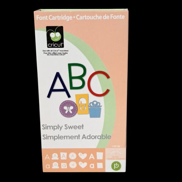 Cricut Simply Sweet ABC - Picture 1 of 12